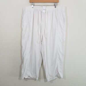 NWT Lane Bryant Soft Slub Capri Pants Pull-On Size 22/24